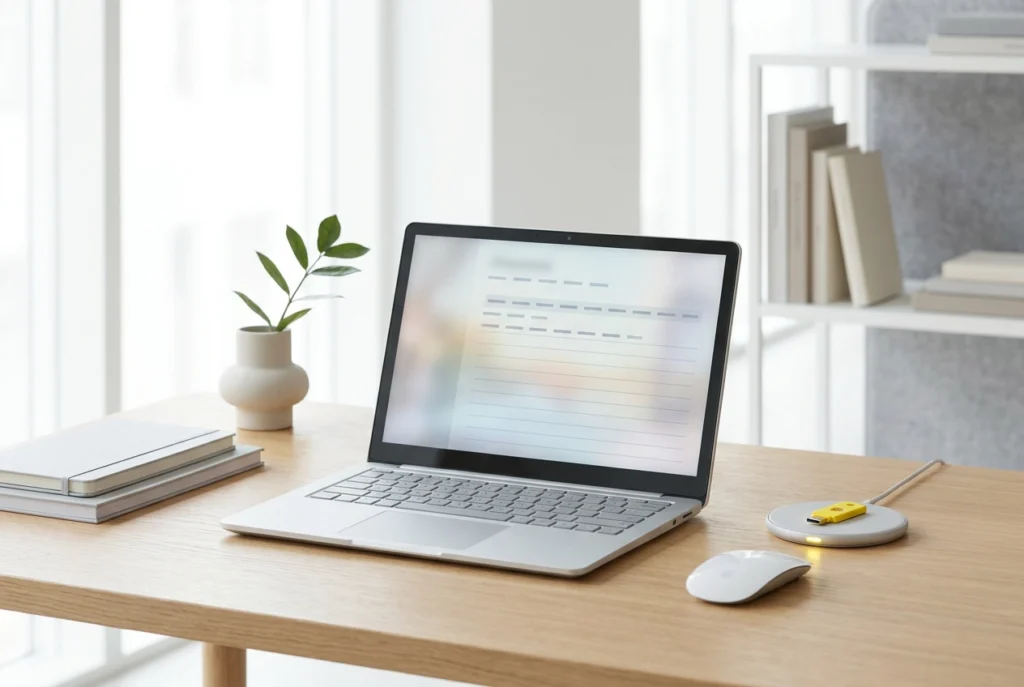 Professional header image for step-by-step guide: Moderne Werkplek implementatie: een praktische gids voor mkb