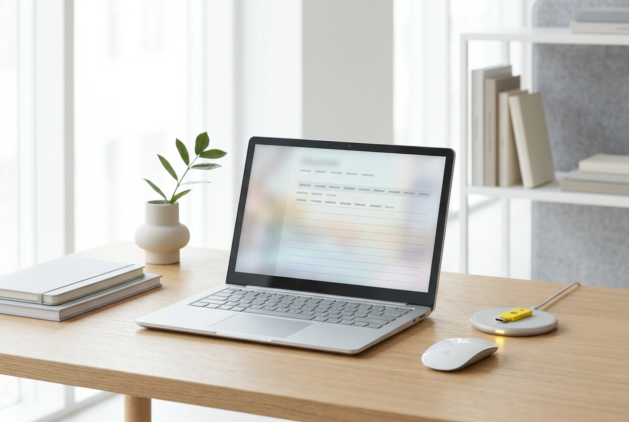 Professional header image for step-by-step guide: Moderne Werkplek implementatie: een praktische gids voor mkb