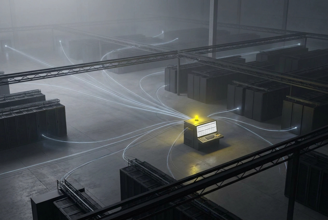 Professional header image for industry analysis: Eén aanspreekpunt voor IT: luxe of noodzaak?