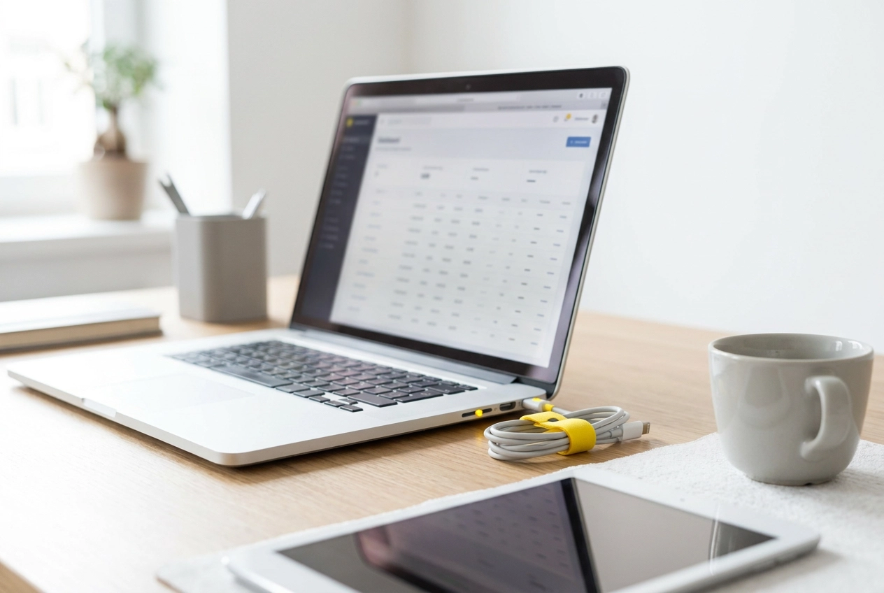 Professional header image for educational tutorial: Microsoft Intune uitgelegd voor het mkb: wat, waarom en hoe